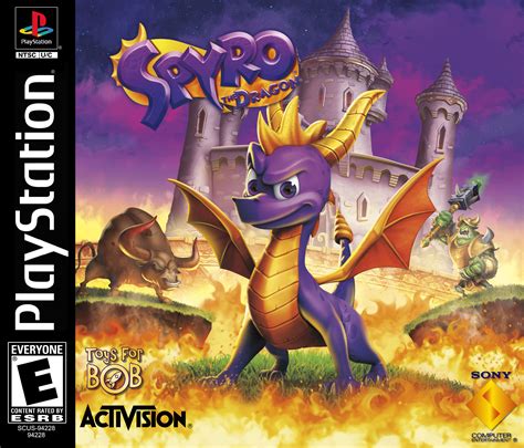 I made a PS1 cover : r/Spyro