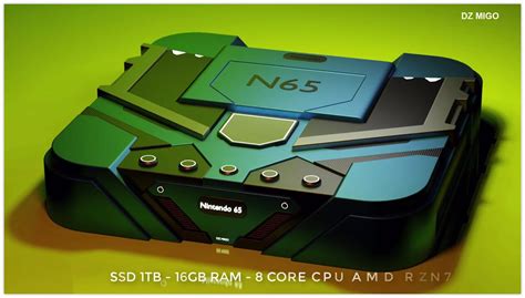 Nintendo64の発売から25周年 新モデル『nintendo 65』が登場したら？ という作品がカッコいい Appbank