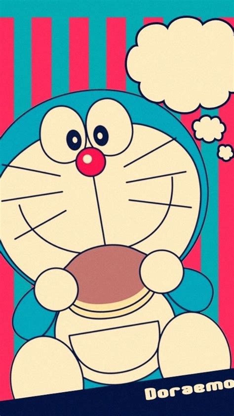 Doraemon Loves To Eat Dorayaki Doraemon Eating Dora Cake 640x1136