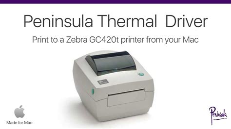 Find information on zebra zd220t/zd230t thermal transfer desktop printer drivers, software, support, downloads, warranty information and more. ZTC GC420T DRIVER