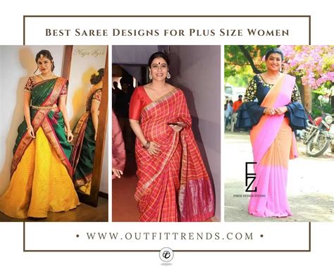 How To Wear Saree For Plus Size 20 Ideas For Curvy Ladies
