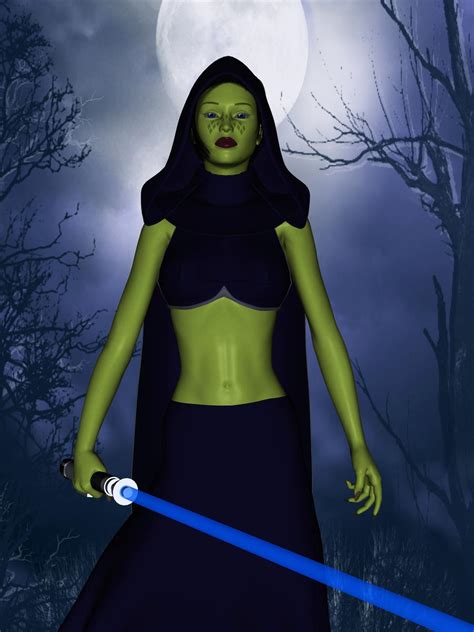 My Jedi Barriss By Mememo On Deviantart