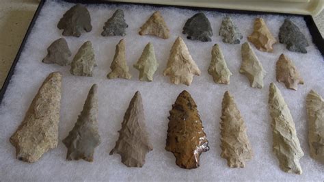 4k Arrowheads Of The Nc Piedmont Youtube