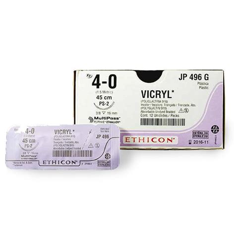Vicryl 4 0 Ps 2 Soluciones Y Material Quirurgico Sa De Cv