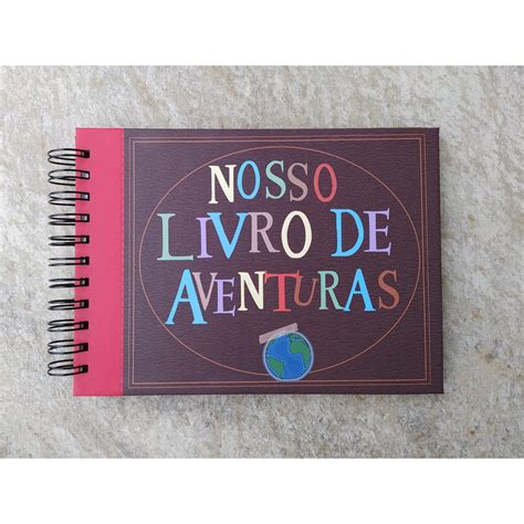 Nosso livro de aventuras Mini Álbum de fotos para Scrapbook Up Altas