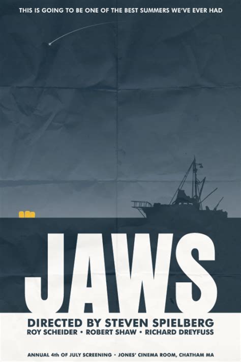 Fuck Yeah Movie Posters — Jaws By Matthew Thomas