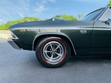 1969 Chevrolet Chevelle Ss 90 Miles Fathom Green 2dr Car Automatic For