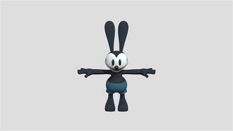 Wii Epic Mickey 2 The Power Of Two Oswald Th 3d Model By