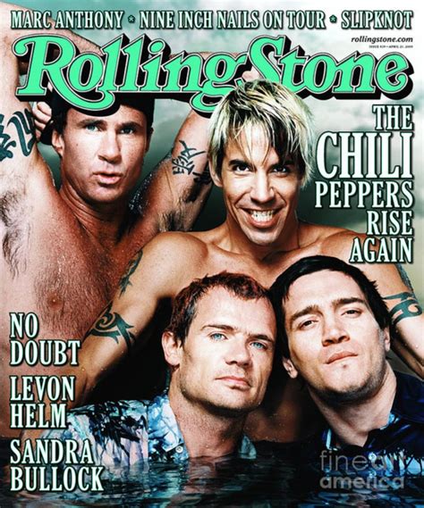 rolling stone cover volume 839 4 27 2000 red hot chili peppers poster canvas wall art