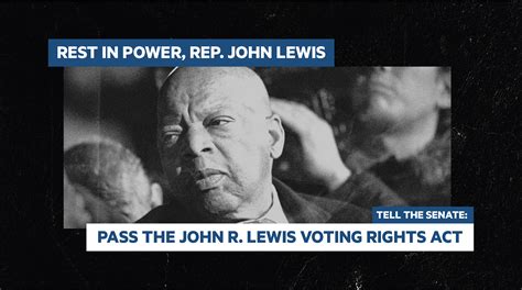 Tell The Senate Honor John Lewis Pass The John Lewis Voting Rights Act Now Colorofchange Org