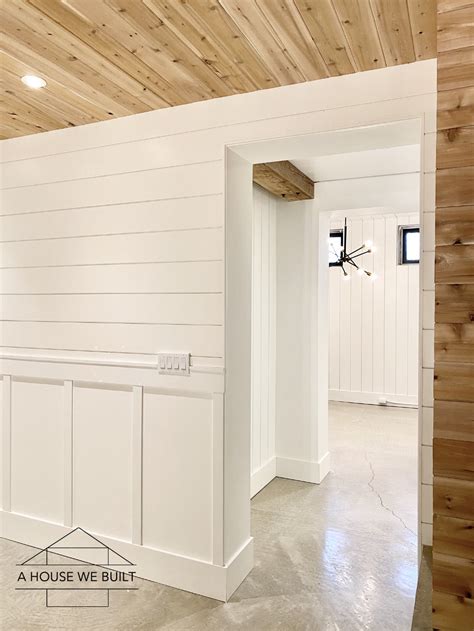 Diy Shiplap Walls How To Shiplap An Entire Room For Less Than A Hot Sex Picture