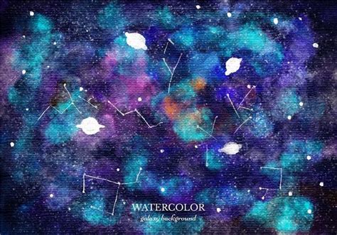 Space Watercolor At Getdrawings Free Download