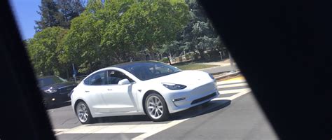 Tesla Model 3 New White Release Candidate Shows Clear Design Lines
