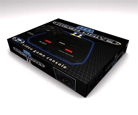 Sega Genesis Console Box Art