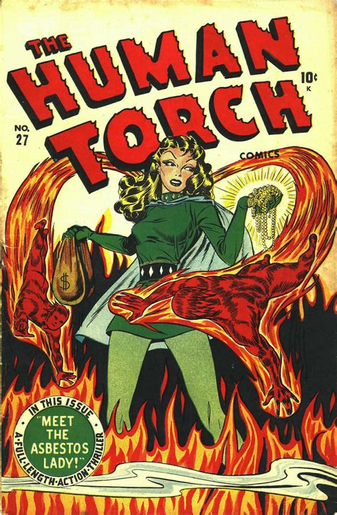 Read Online The Human Torch 1940 Comic Issue 27