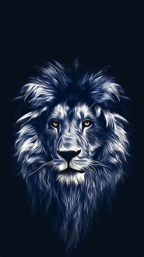 Lion Face Art Iphone Wallpaper Lion Wallpaper Lion