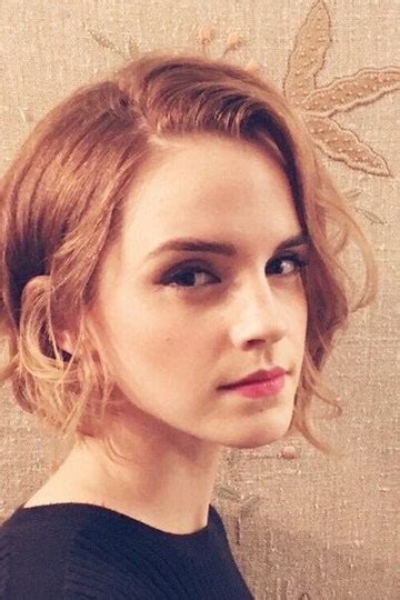 Beauty Emma Watson Mit Neuer Bob Frisur Vogue Germany