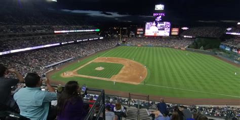 Section 318 At Coors Field