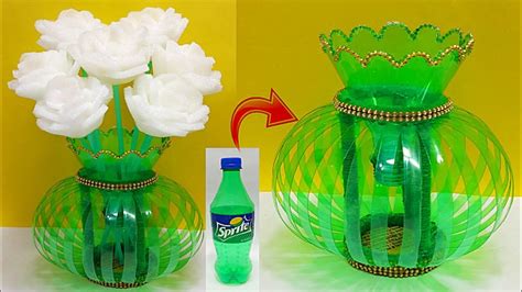 Plastic Bottle Vase Craft Ideadiy New Design Bottle Flower Vasefoam