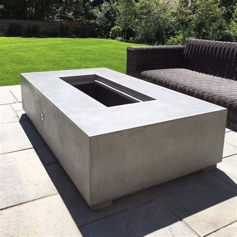 Our Concrete Hoffman Concrete Fire Pit Is The Perfect Addition To Your