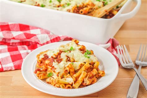 Meatless Baked Ziti Vegetarian Friendly Life Made Simple