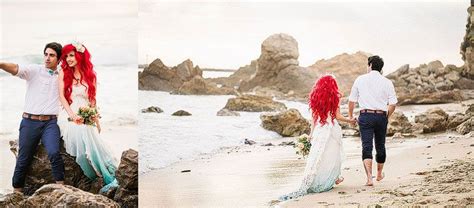Sep 20, 2014 · the wedding: Hipster Ariel goes under the sea for fantasy 'Little Mermaid' wedding shoot | Little mermaid ...