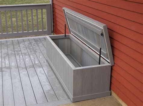 Waterproof Storage Bench Deck Bench Benches Outdoor Storage Bench