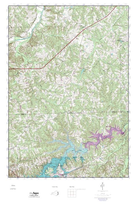 Mytopo Alton Virginia Usgs Quad Topo Map