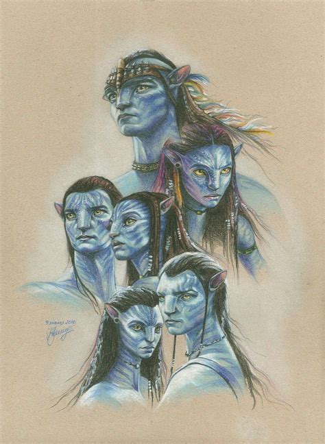 Jake Sully And Neytiri Avatar Fan Art Avatar Movie Pandora Avatar