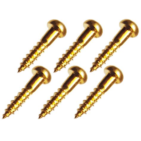 Gotoh Ws 02g Gold Machine Head Screws Set Of 6 Ebay