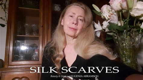 Asmr Silk Scarves Beauty And Style Weugenia Abramson АСМР ШЕЛКОВЫЕ