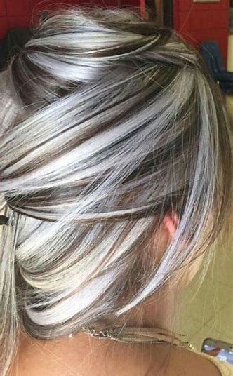 Image Result For Lowlights Gray Hair Ideas Gray Hair Highlights Grey