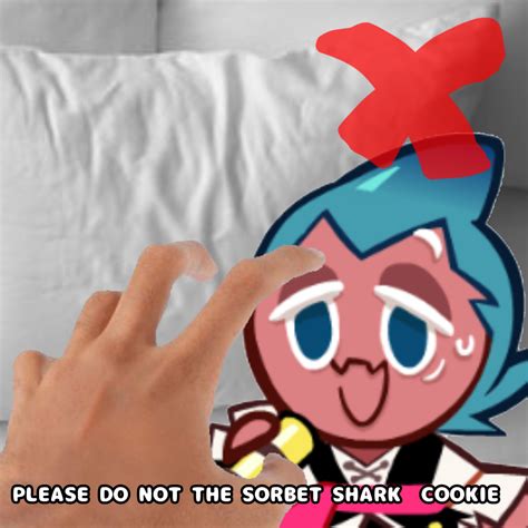 Please Do Not The Sorbet Shark Cookie Rcookierun