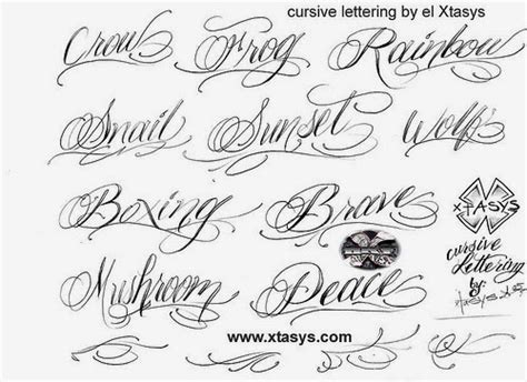 Please, share link to our service, to activate all fonts. Fancy Handwriting Tattoos | Hand Writing