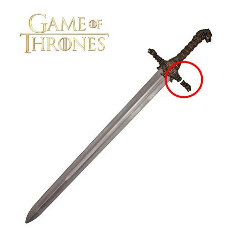 Game Of Thrones Oathkeeper Foam Sword Replica Approx 27 Long Ebay