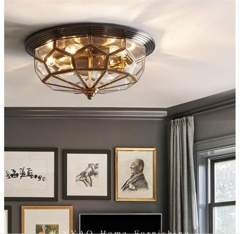 Kitchen ceiling lighting fixtures not only illuminate the area you cook and prepare food but also can add a dramatic style element to your kitchen. Nordic D45cm Ceiling Lamp LED Home Ceiling Light Fixture ...