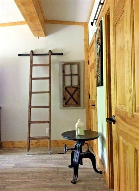 Each ladder incorporates a blind mounted. 9ft,8ft,7ft,6ft Ladder+LIBRARY KIT HARDWARE-6.6 ft Wide ...