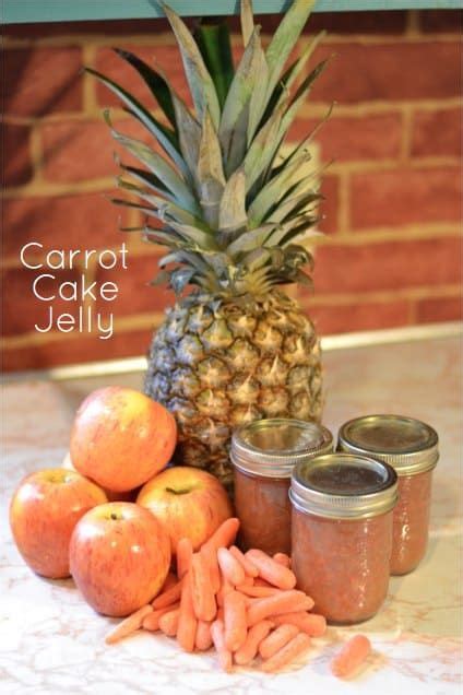 Check out our homemade jelly selection f. Carrot Cake Jelly Recipe | Jelly recipes, Homemade carrot ...
