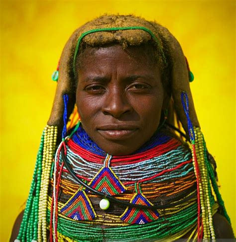 Mwila Woman With Vilanda Necklace Huila Southern Angola Africa Photography Eric