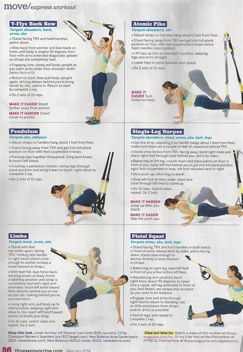 Your 20 Minute Total Body Trx Workout Lifedaily Burn Free Printable