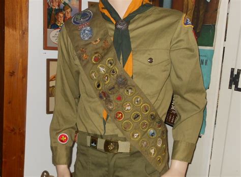 Boy Scout Sash And Merit Patches Vintage Aghipbacid