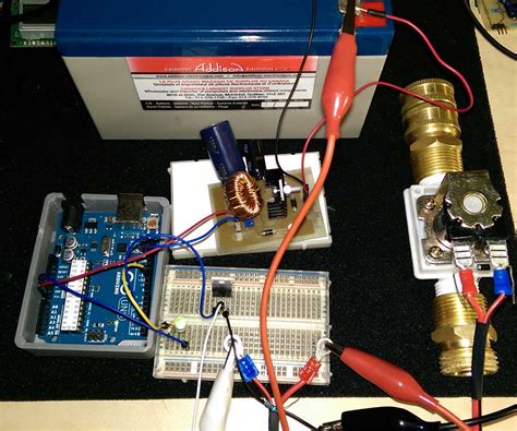 Controling A Solenoid Valve With An Arduino 7 Steps Instructables
