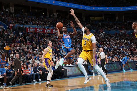 Los Angeles Lakers 3 Lessons From The Win Over Oklahoma City Thunder