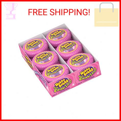 Hubba Bubba Bubble Gum Original Bubble Gum 2 Ounce Pack Of 12