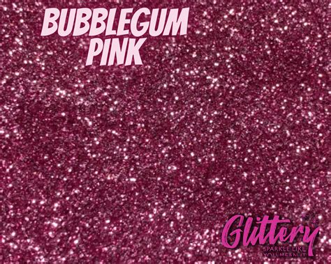 Bulk Pink Glitter Bubblegum Pink Cosmetic Grade Glitter 008 Etsy