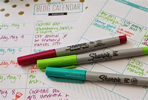 Diy Home Office And Blog Organizing Tips Featuring Sharpie Oh So