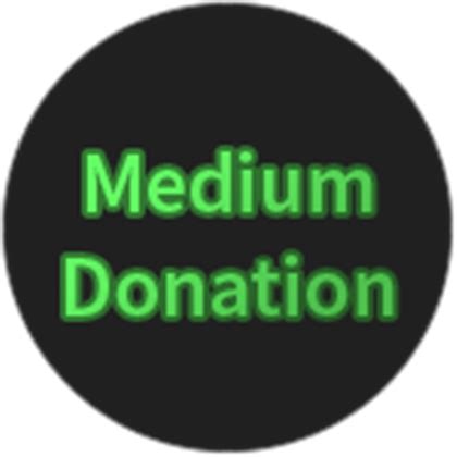 Medium Donation