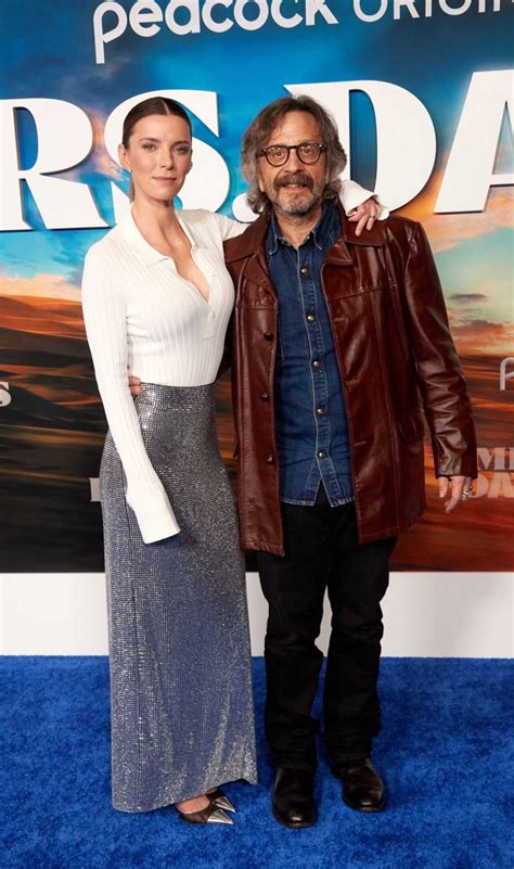 Betty Gilpin Attends The Peacocks Mrs Davis Premiere At DGA Theater Complex In Los Angeles