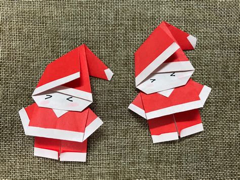 Tutorial 40 Origami Santa Claus The Idea King