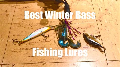 Best Winter Bass Fishing Lures Youtube